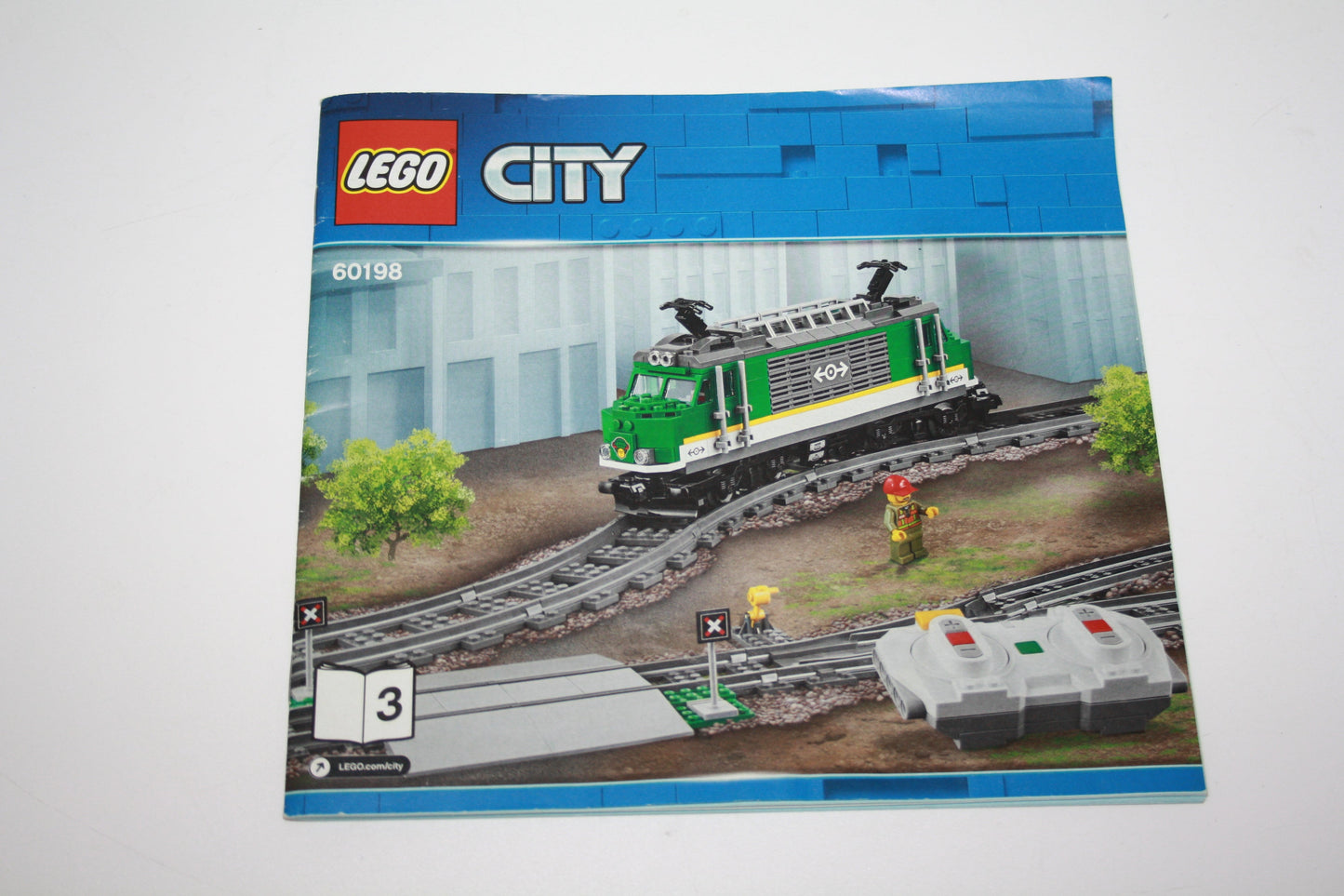 LEGO® City - 60198 Güterzug - Heft3 - OBA/Bauanleitung - Eisenbahn - BAs