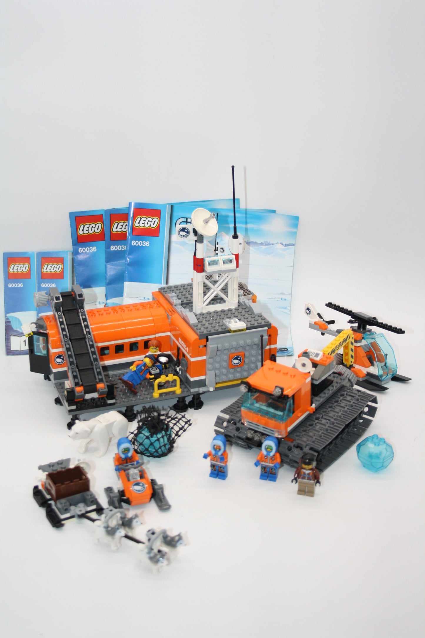 LEGO® City Set - 60036 Arktis-Lager/Base Camp - Arktis Sets - inkl. BA - Arktis
