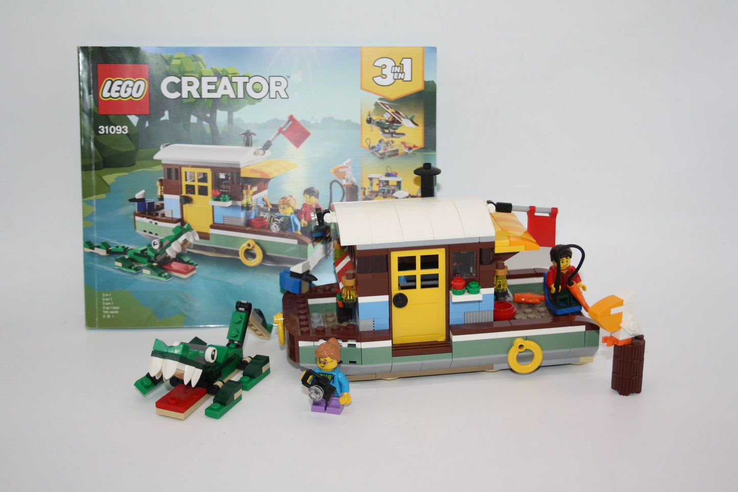 LEGO® - Creater 3in1 Set - 31093 Hausboot - inkl. BA - Creator Sets