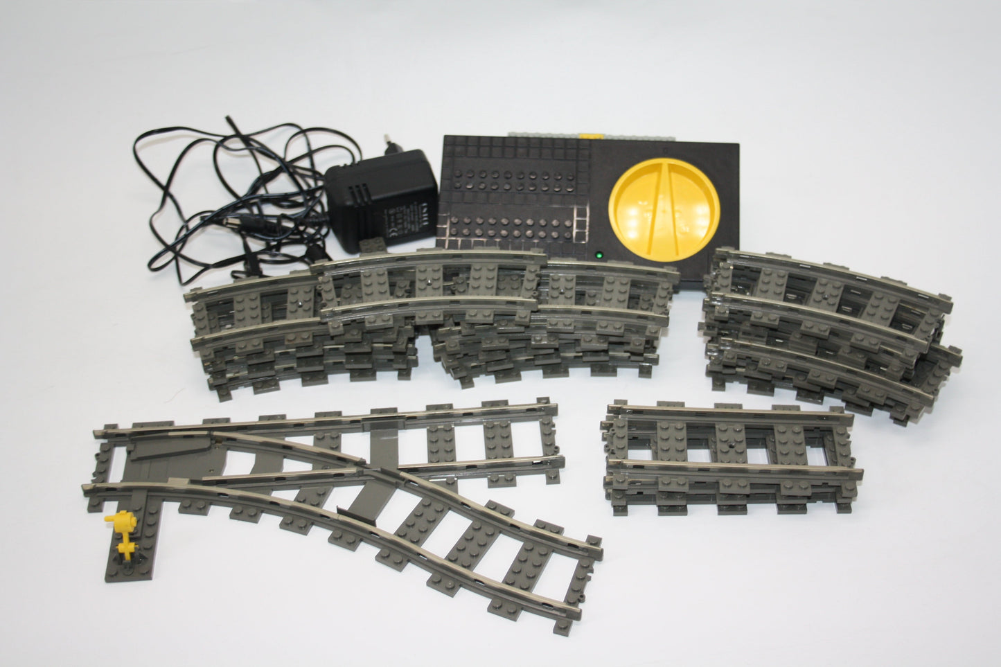 LEGO® Eisenbahn Set - 4512 Güterzug mit Trafo - inkl. BA & Ovp (Unvollständig) - City/System Sets