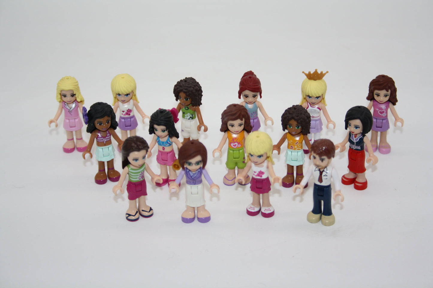 LEGO® - Friends Figuren - Bunt gemischt - 1-13x Sparpaket - Nach Gewicht