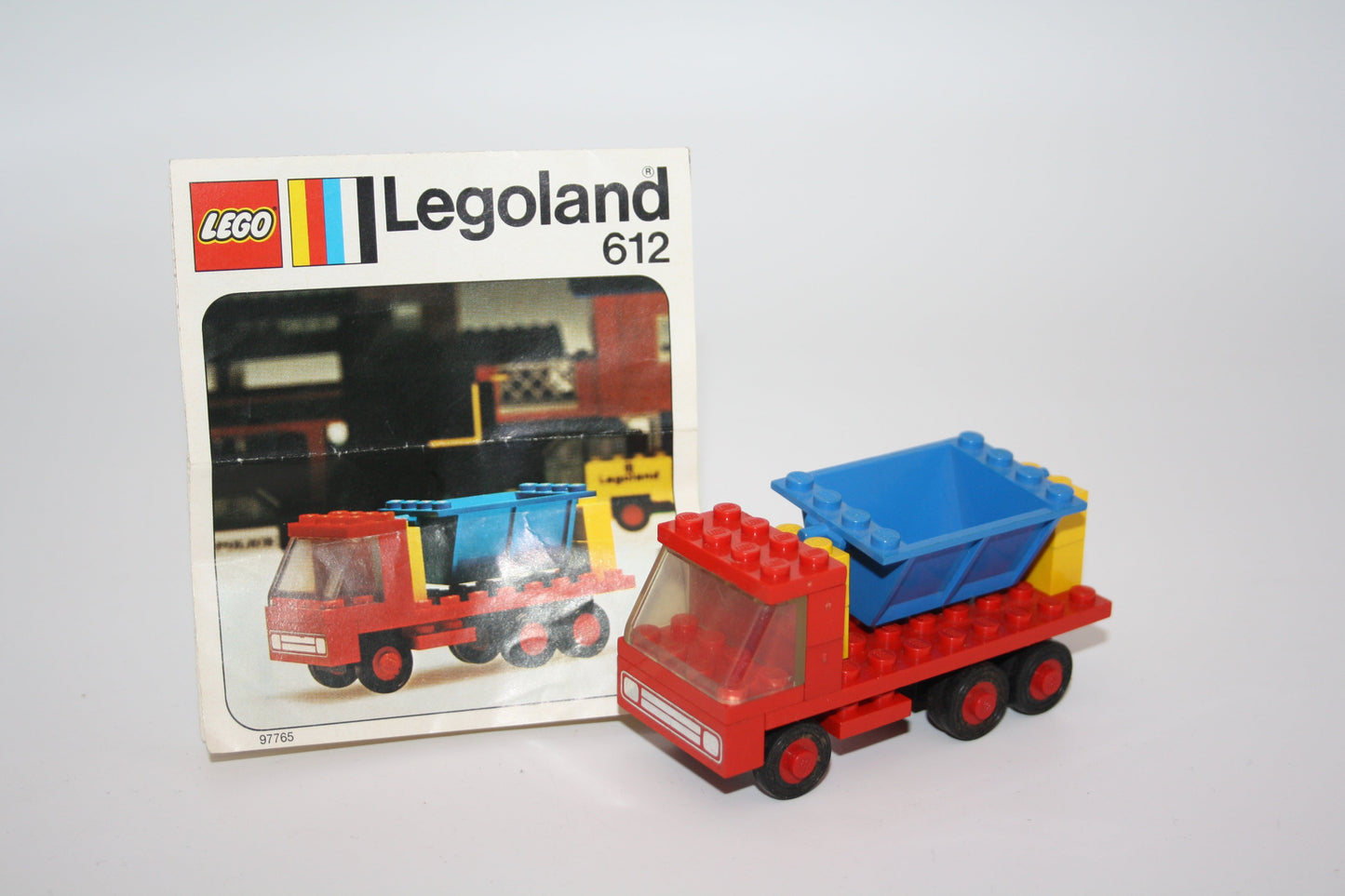 LEGO® Legoland - Set 612 Tipper Truck/ Kipplaster + BA - Fahrzeuge
