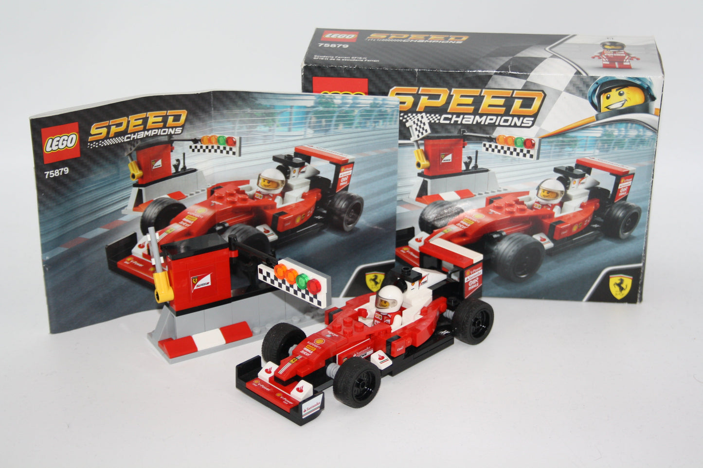 LEGO® Speed Champions - Set 75879 Scuderia Ferrari SF16-H + BA - Minecraft