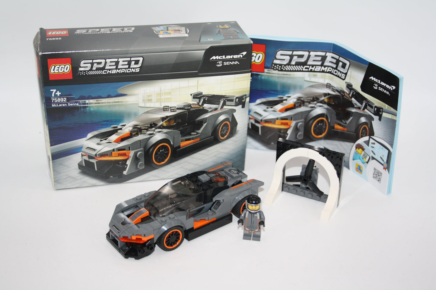 LEGO® Speed Champions - Set 75892 McLaren Senna + BA & OVP - Minecraft