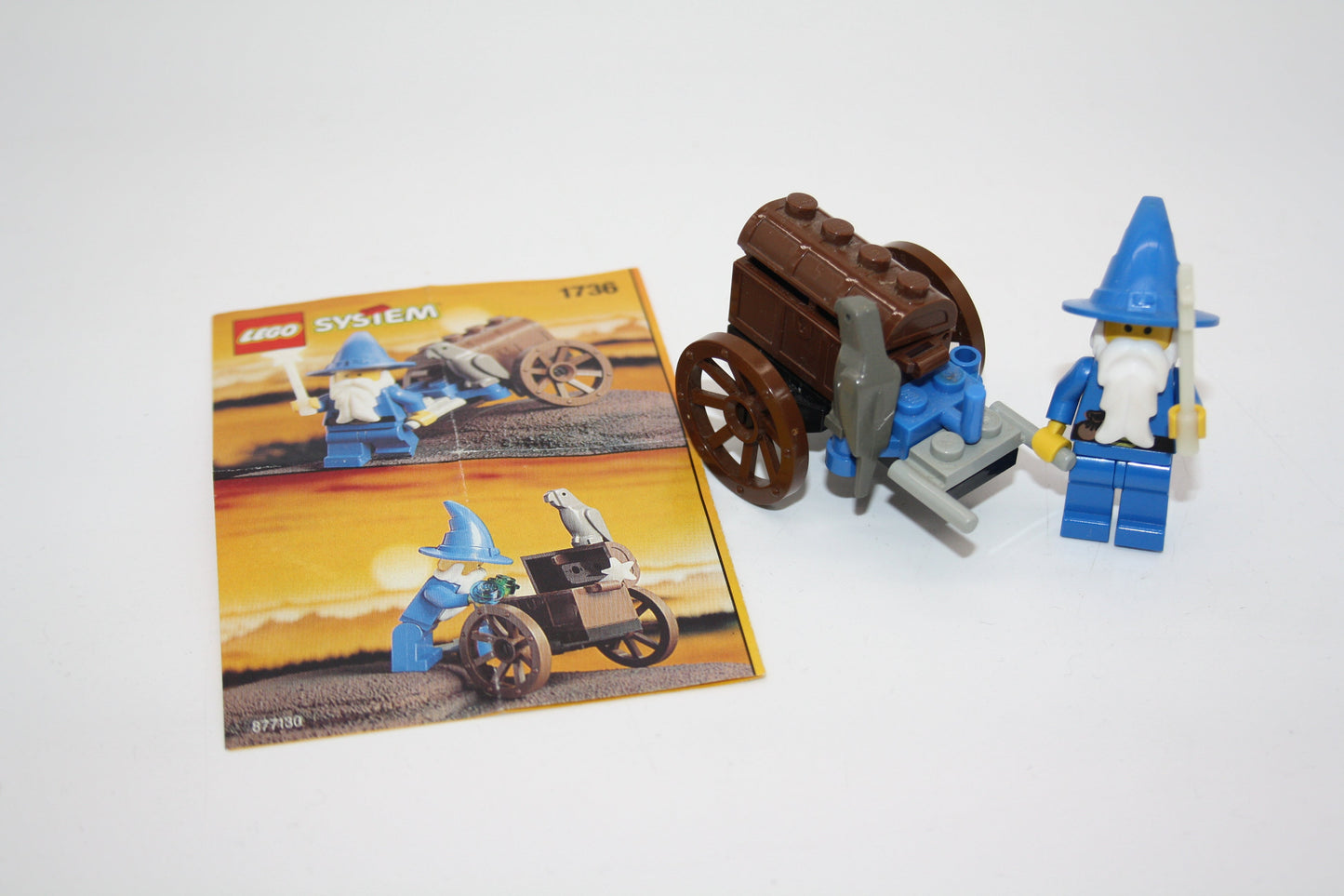 LEGO® System/Castle Set - 1736 Zaubererwagen - Ritter/Mittelalter - inkl. BA - Ritter/Castle Sets