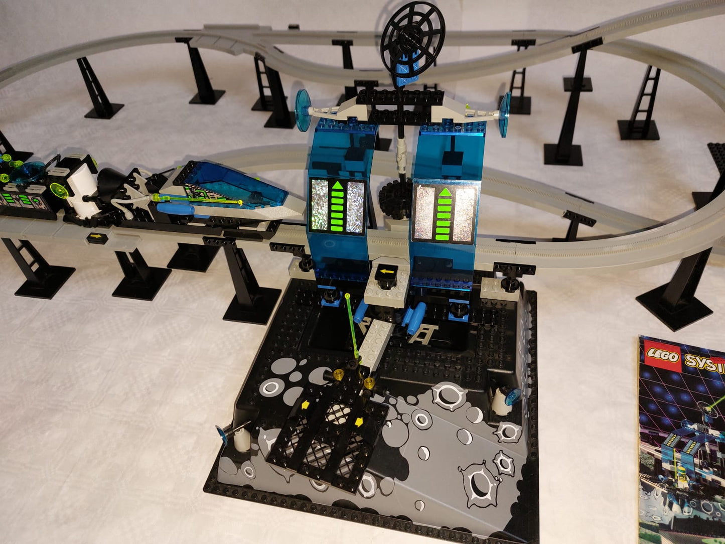 LEGO® System - Set 6991 Space Monorail - Einschienenbahn - inkl. BA (Voll Funktionstüchtig) - Panele