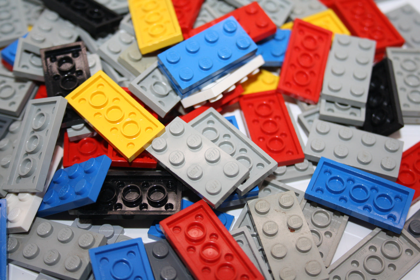 LEGO® - 2x4 Plate/Platte Basisplatte/Baseplate (8er) - 3020 - bunt gemischt - 50x-100x Sparpaket