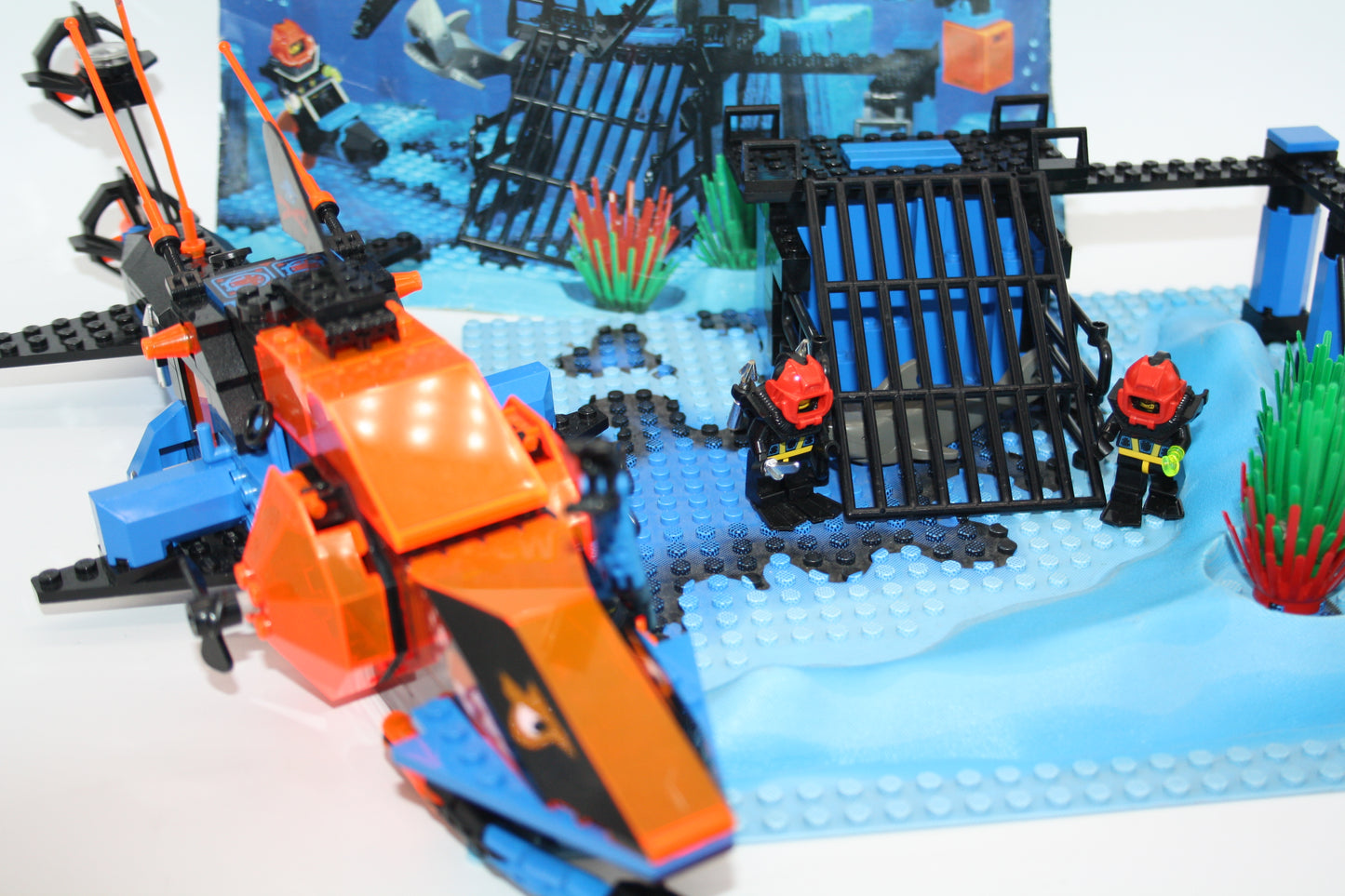 LEGO® Systeme - 6190 Aquazone Shark's Crystal Cave - inkl. BA