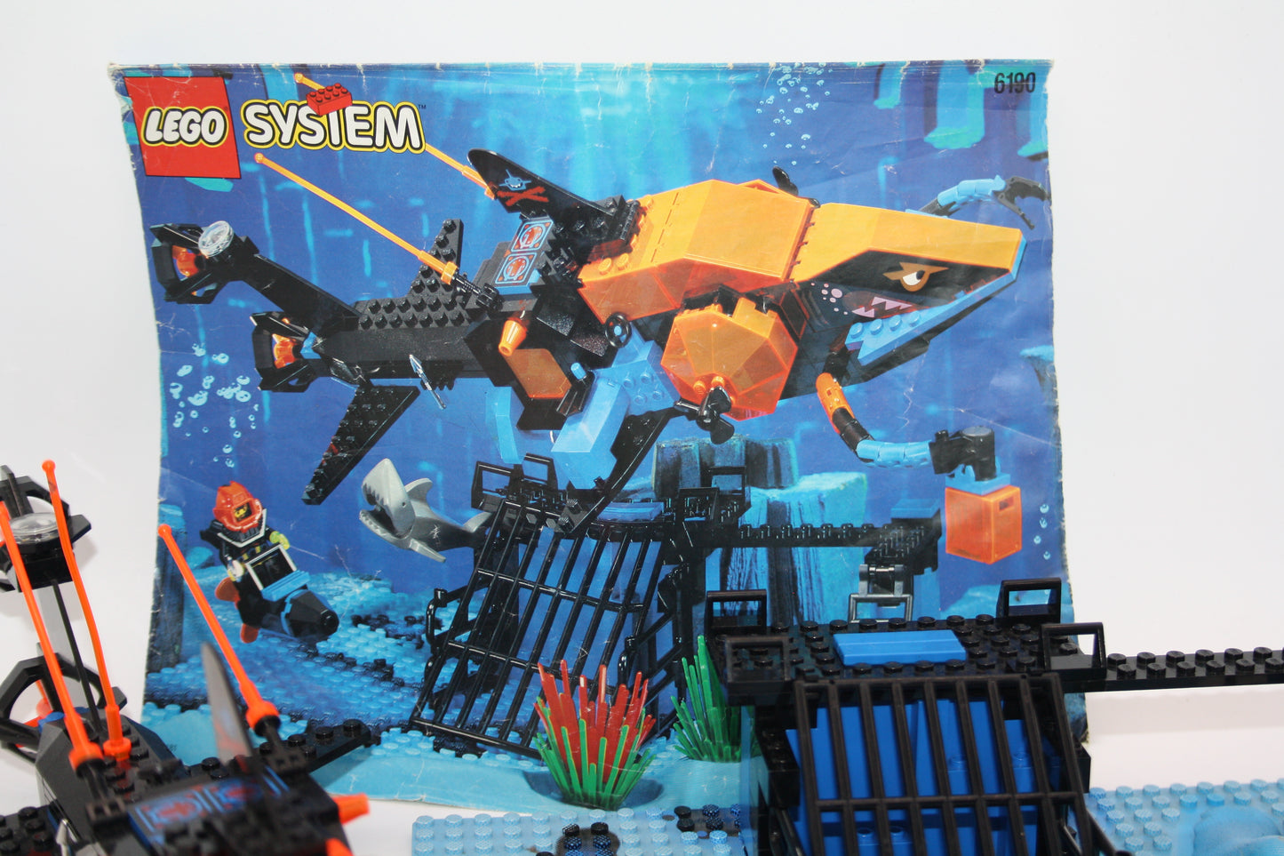LEGO® Systeme - 6190 Aquazone Shark's Crystal Cave - inkl. BA