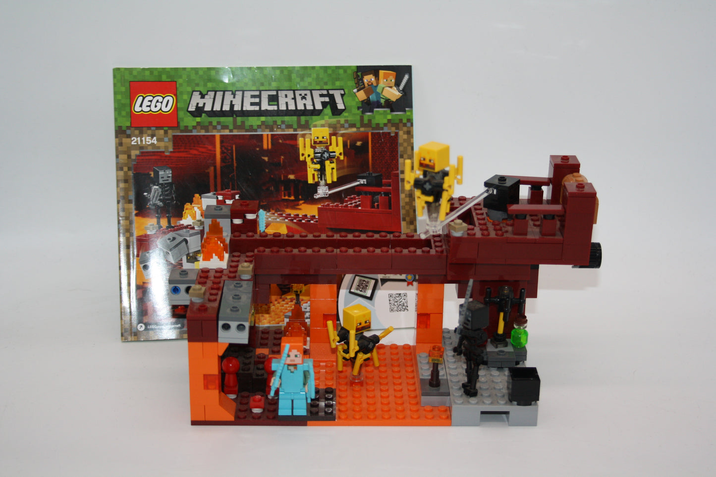 LEGO® Minecraft - Set 21154 Die Brücke/ The Blaze Bridge + BA