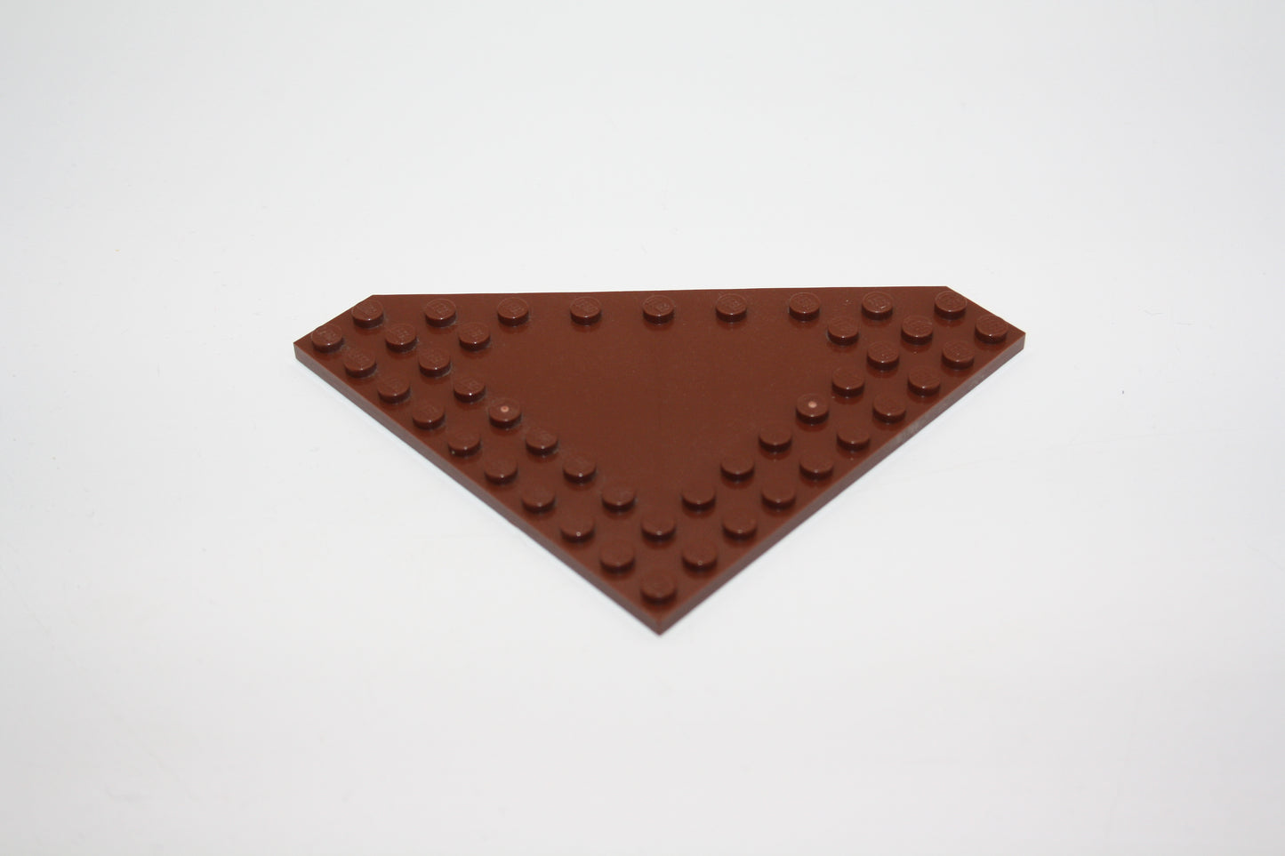 LEGO® - 10x10 Platte dreieck/Cut - 92584 - rotbraun - Platten - Base Plate