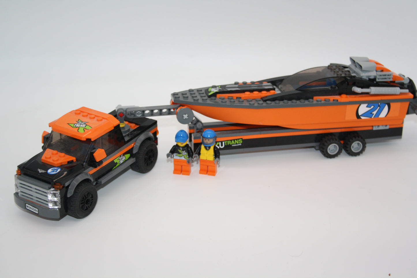 LEGO® - City Set - 60085 Allradfahrzeug mit Powerboot - inkl. BA & OVP