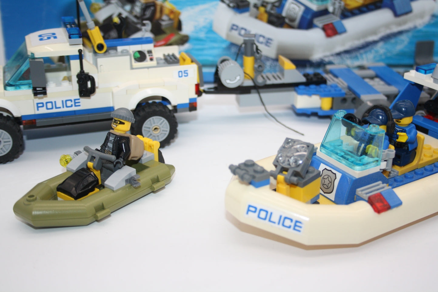 LEGO® - City Set - 60045 Polizei Patrouille mit Boot - inkl. BA & OVP