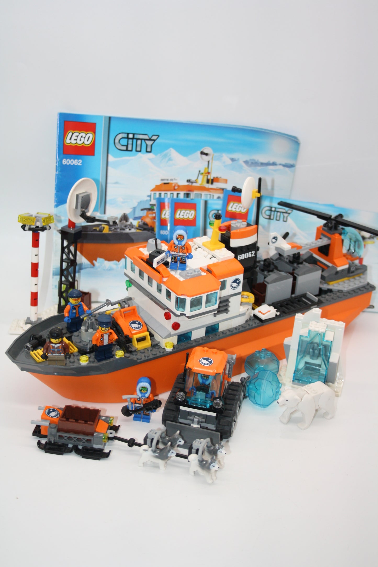 LEGO® City Set - 60034 Arktis-Eisbrecher/Ice Breaker - Arktis Sets - inkl. BA