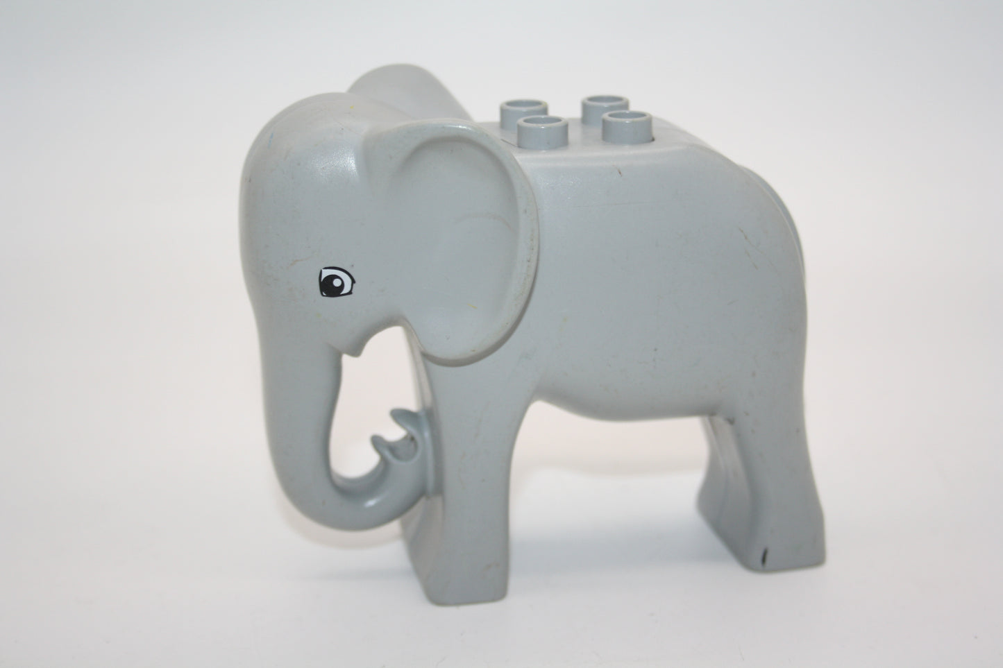 Duplo - Elefant groß hellgrau alt - Tiere - Zoo/Safari