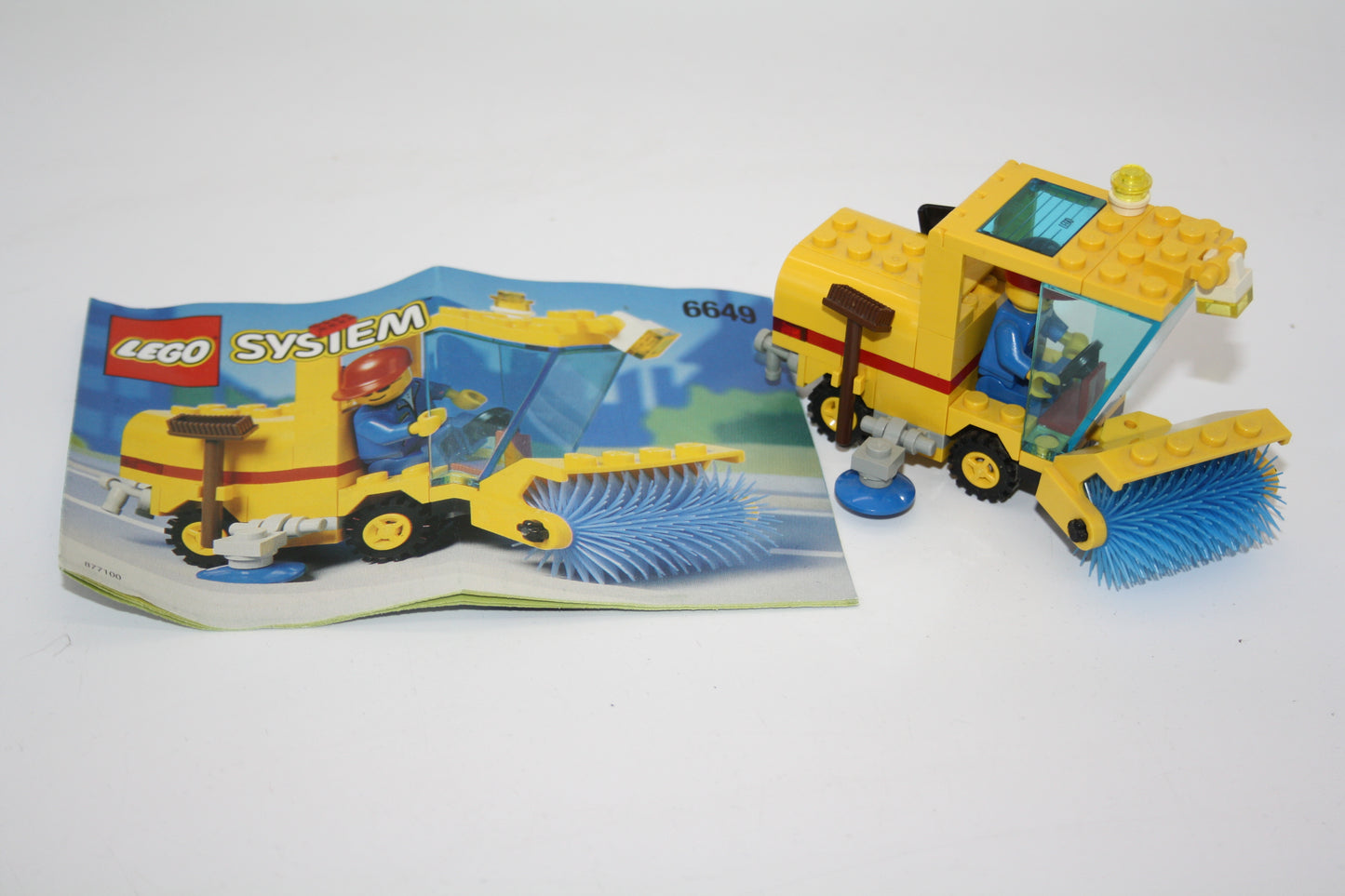 LEGO® - System/City Set - 6649 Straßenkehrmaschine/Straßenfeger - inkl. BA