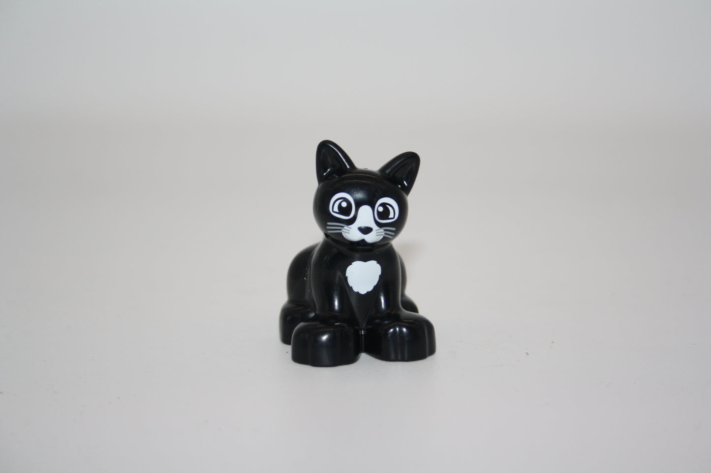 Duplo - Katze schwarz - sitzend - Tiere - Bauernhof - Haustiere