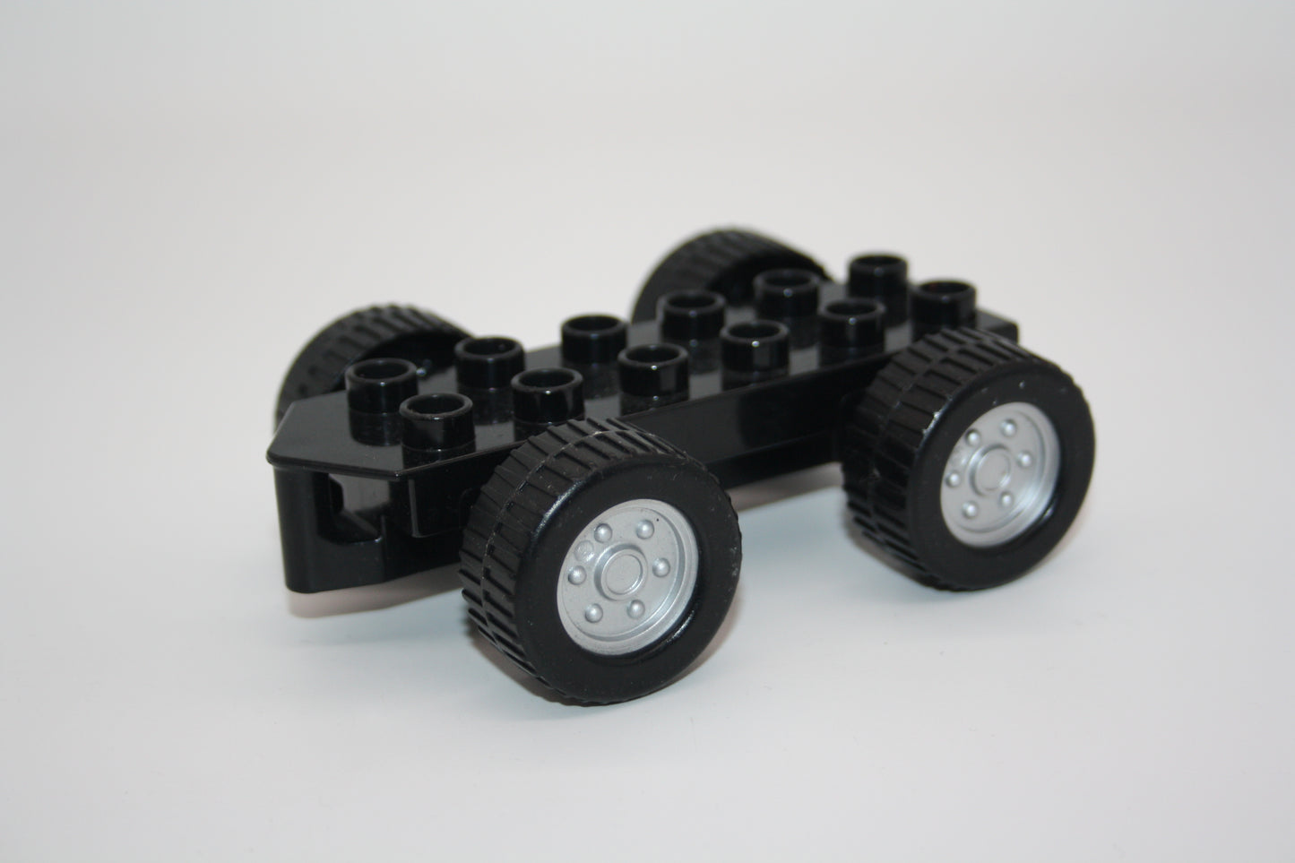 Duplo - Fahrwerk für Quads & Geländewagen (2x6 Noppen) - schwarz