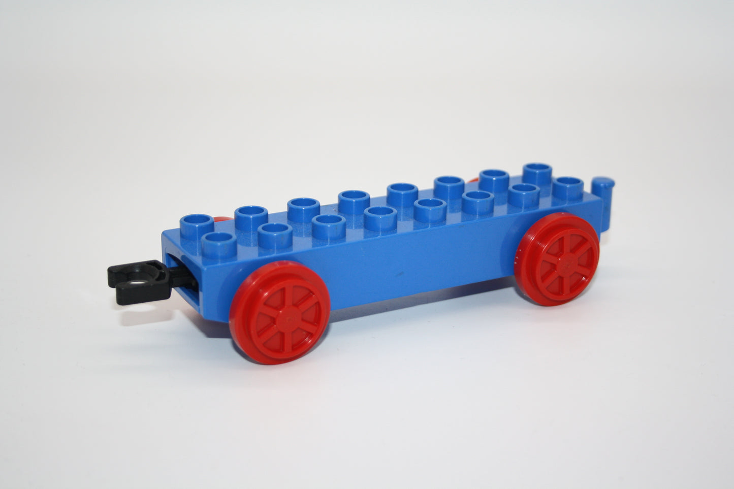 Duplo - Fahrwerk für Waggon/Wagon (2x8 Noppen) - blau - Eisenbahn