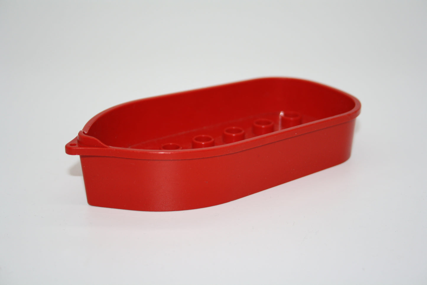 Duplo - Retro/Vintage Ruderboot - rot - Boote/Schiffe