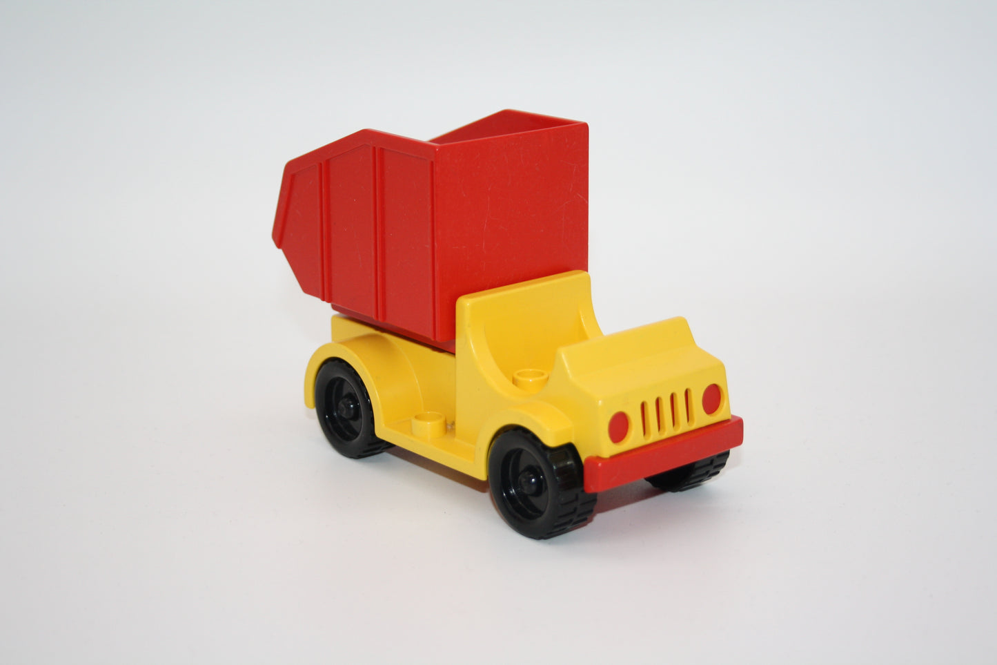 Duplo - Retro/Vintage Kipplaster - versch. Farben - Baustelle - LKW/Lastwagen - Fahrzeuge
