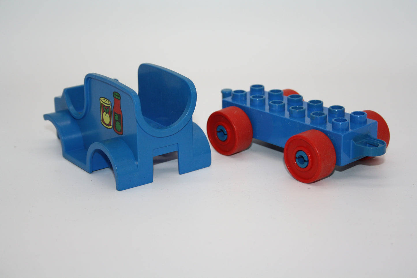 Duplo - Retro/Vintage Lieferwagen - blau - Auto/PKW - Fahrzeuge