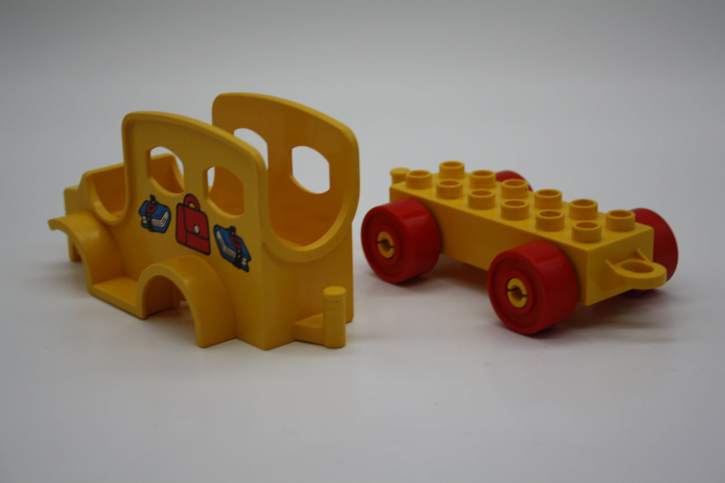 Duplo - Retro/Vintage Bus/Schulbus - gelb - Fahrzeuge