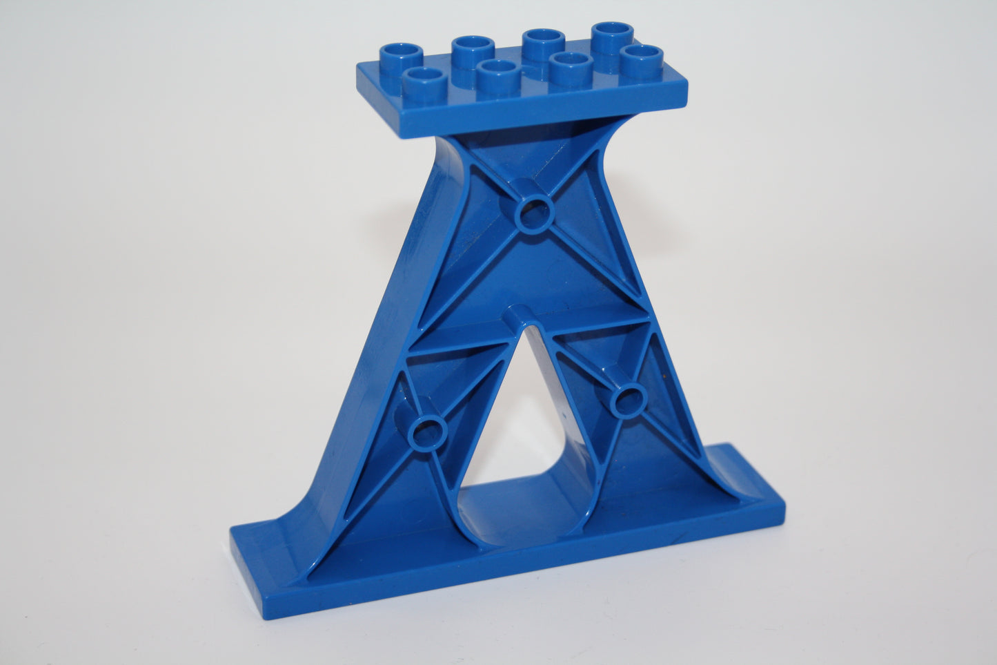 Duplo - große Stütze für Schütten - blau - Ersatzteil - Eisenbahn