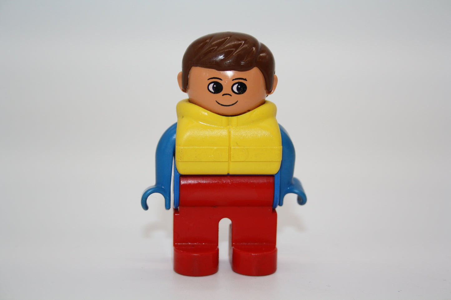 Duplo - Matrose m. Schwimmweste - Seefahrer - rote Hose/blaues Oberteil - Mann - Figur