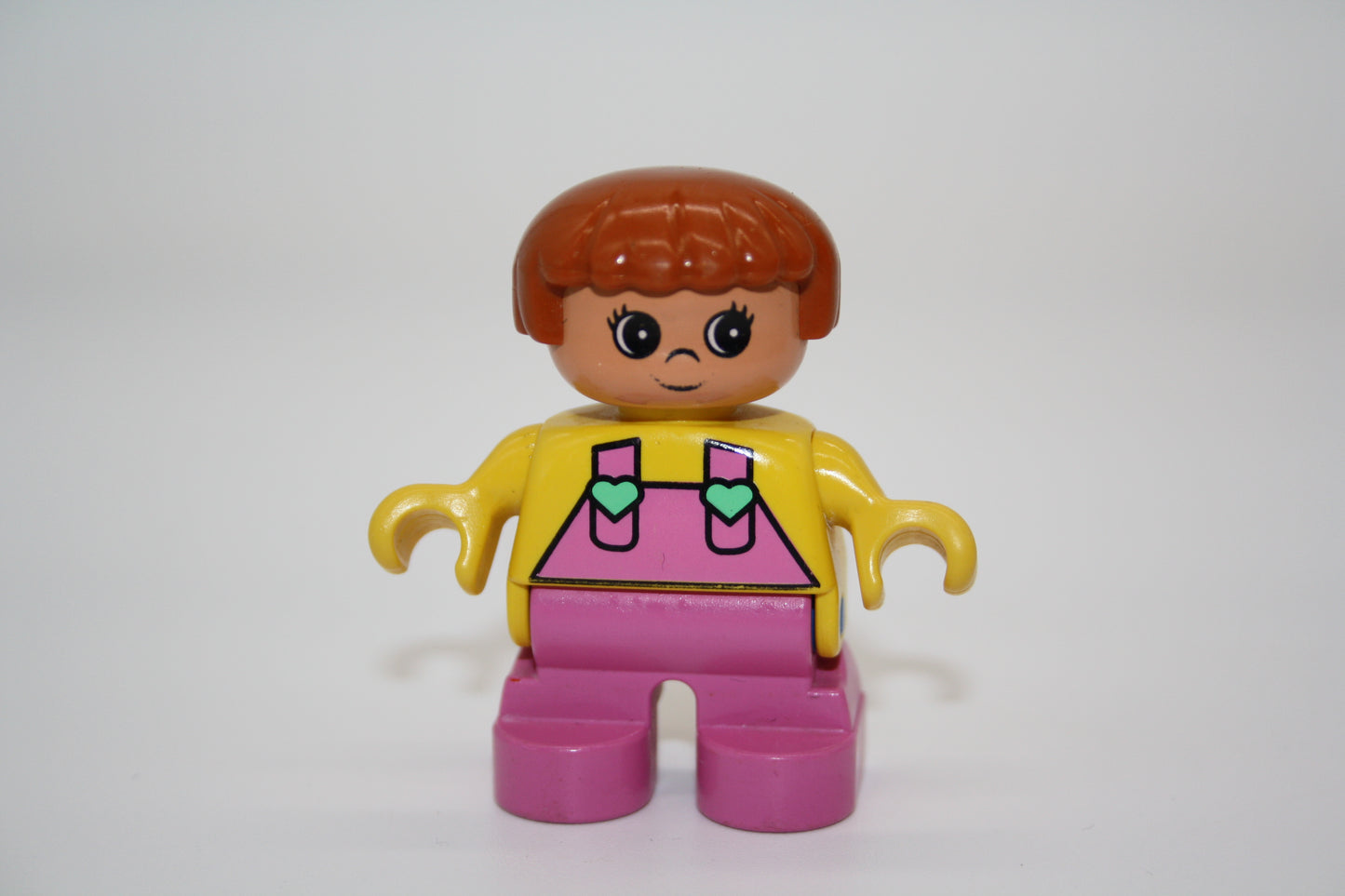 Duplo - Mädchen - pinke Latzhose/gelber Pulli - Angela - Figur
