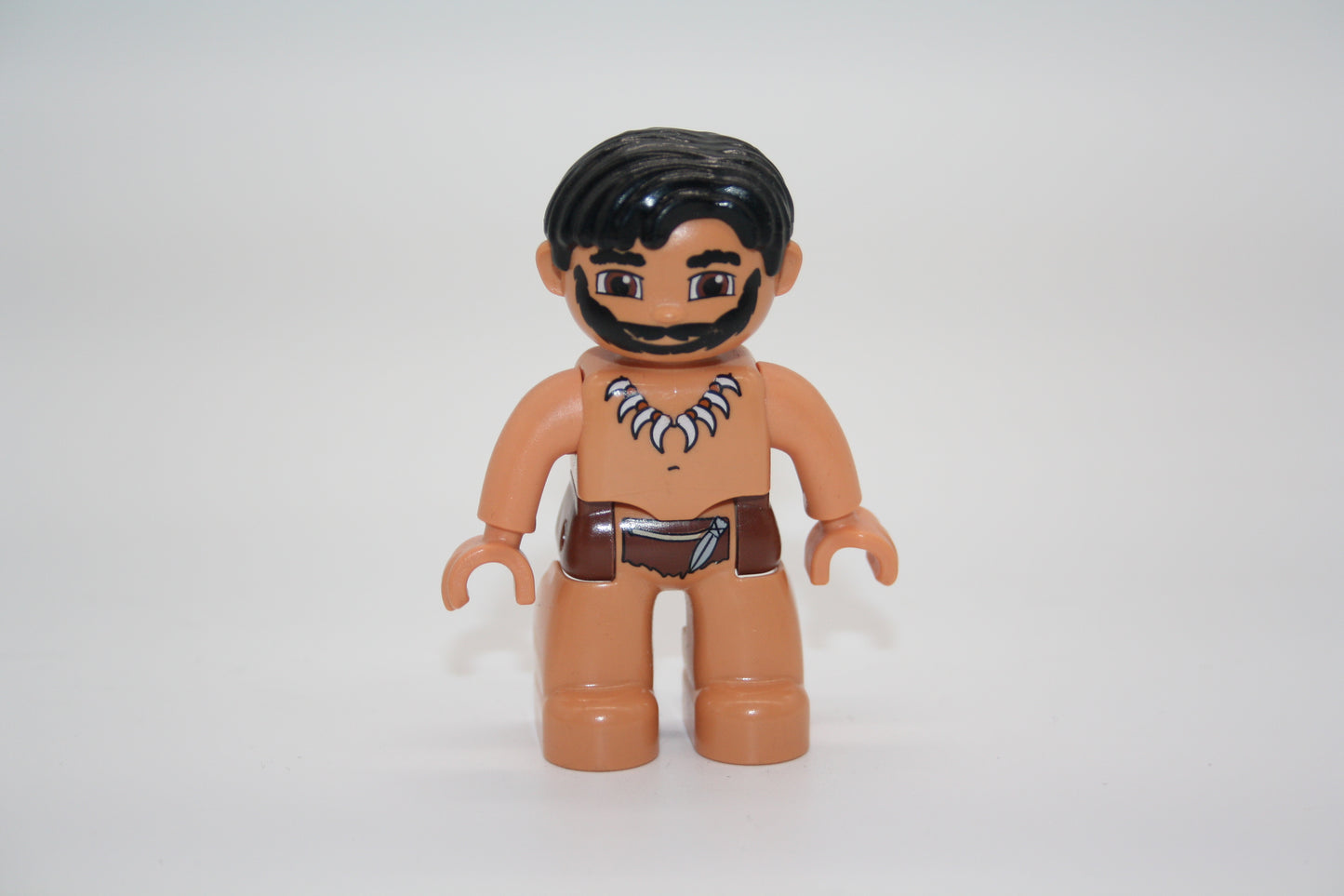 Duplo - Steinzeit Mann - schwarze Haare & Bart - Figur