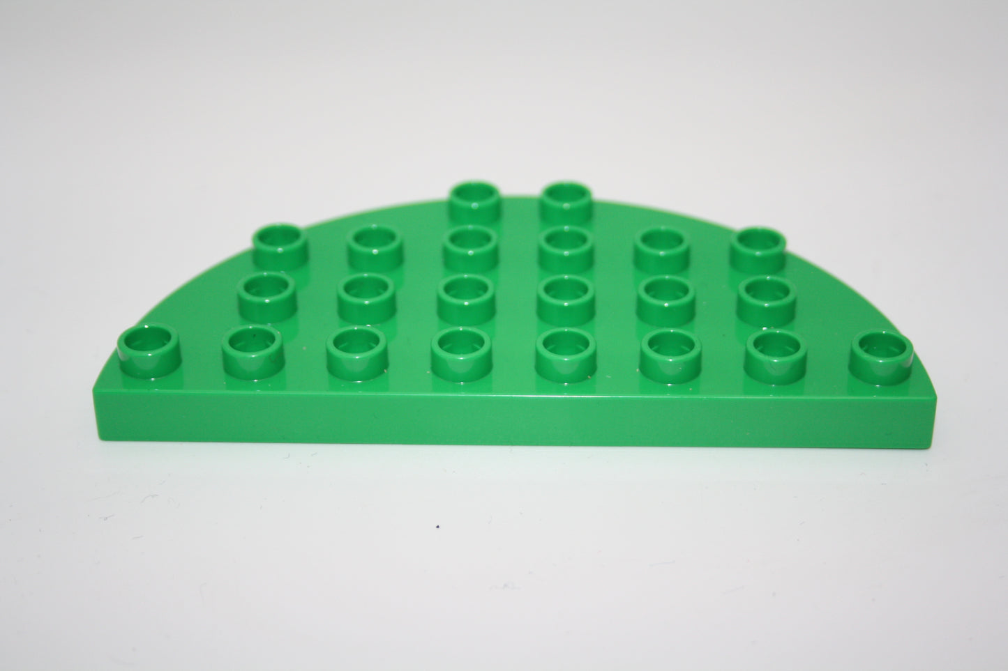 Duplo - 1/2 runde Platte 4x8 Noppen - versch. Farben - Bauplatten - Grundplatten