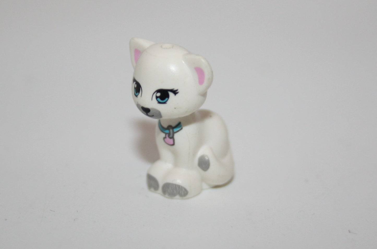 LEGO® Friends - sitzende Katze - weiß - Tiere
