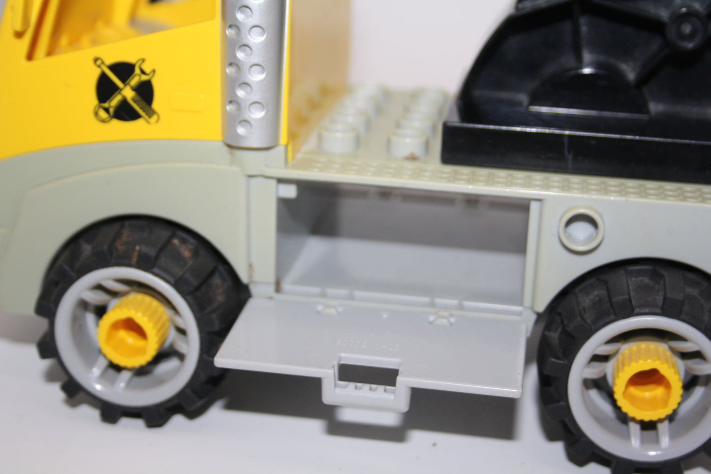 Duplo Toolo - Abschleppwagen mit Montierbaren Rädern & Seilwinde - gelb-grau - LKW/Lastwagen - Fahrzeuge