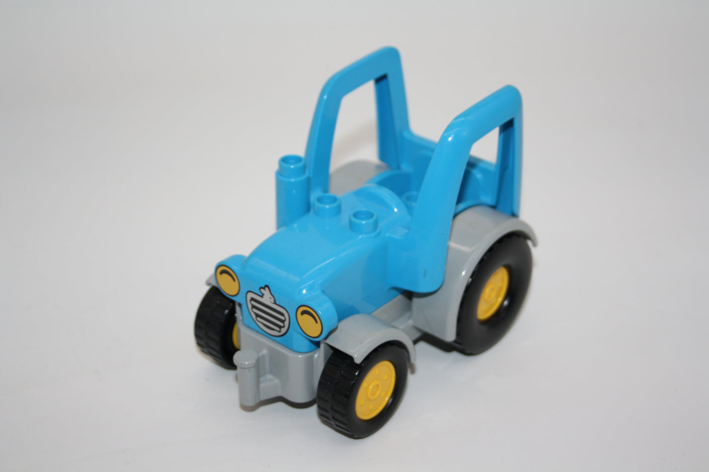 Duplo - Traktor/Trecker - hellblau/hellgrau - Bauernhof - Fahrzeuge