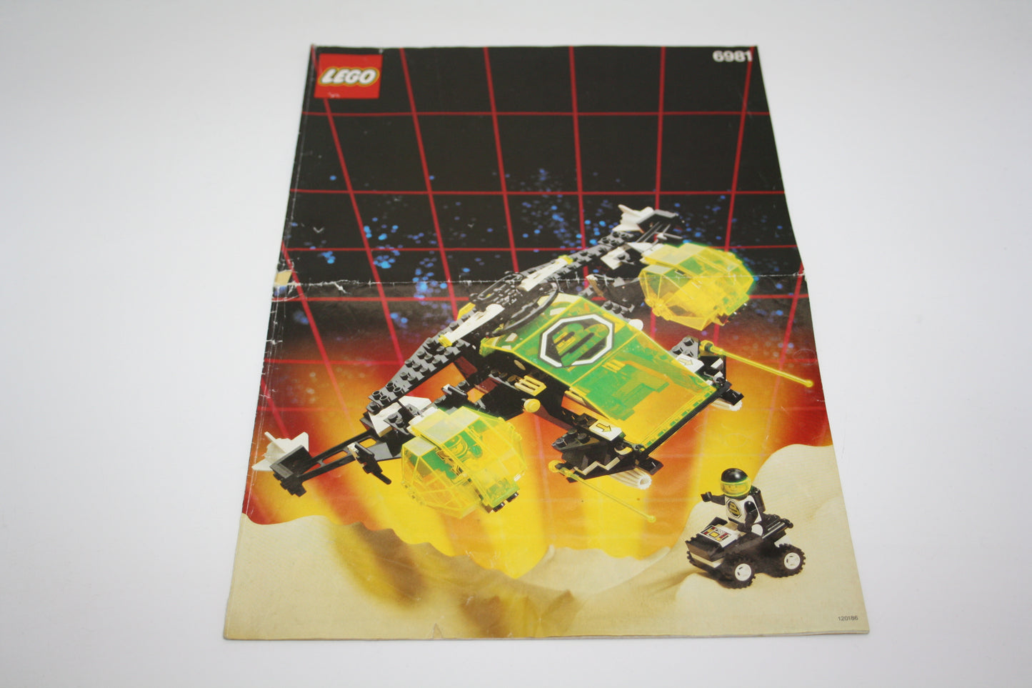 LEGO® Space/Weltraum - 6981 Aerial Intruder - OBA/Bauanleitung