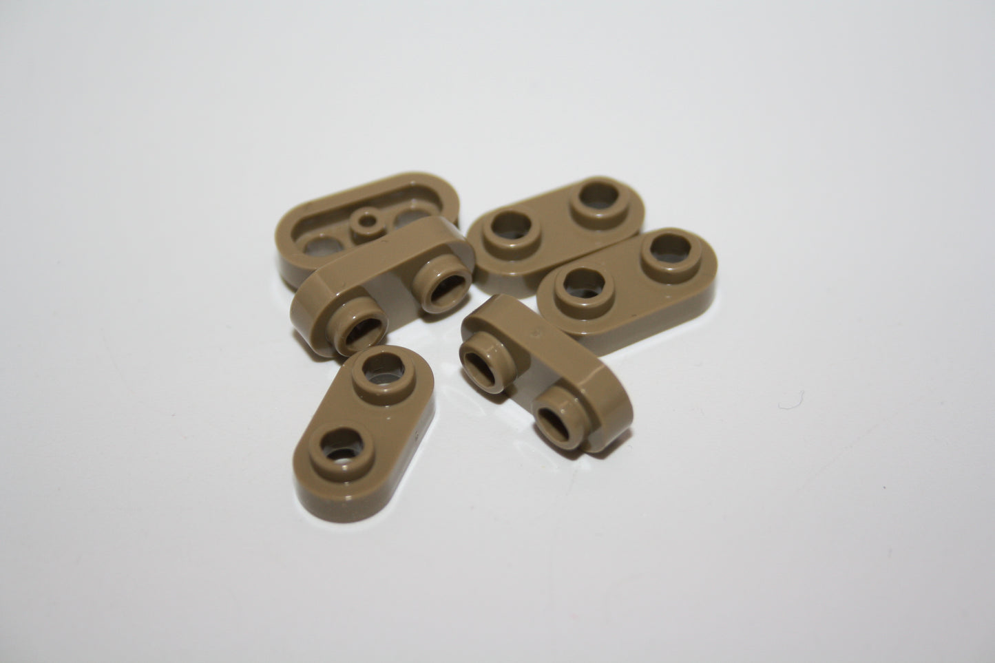 LEGO® - 1x2 Platte rund mit offenen Noppen/ Plate round with open Studs- dunkelbeige/dark Tan - 2540 - 6x-100x Sparpaket