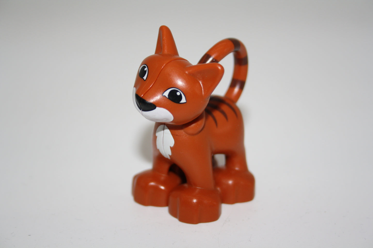 Duplo - Katze braun - stehend - Tiere - Bauernhof - Haustiere