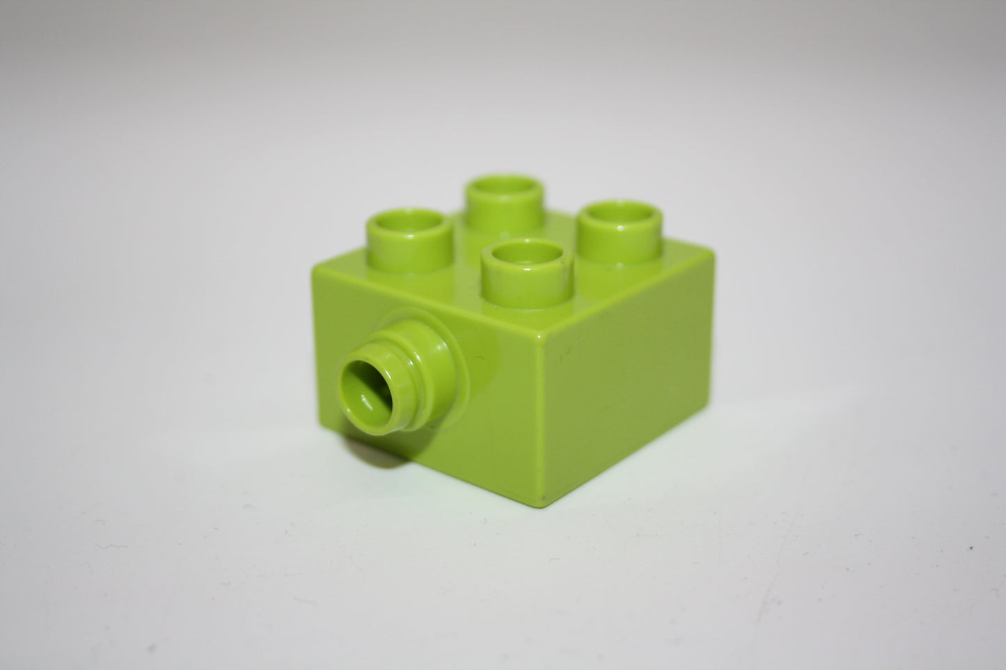 Duplo - Stein m. Halterung für alte Hängebrücke (neues System) - limettengrün - Motivstein