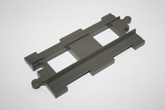 Duplo - Gerade Gleise  - altgrau/dunkelgrau - Schienen - Eisenbahn