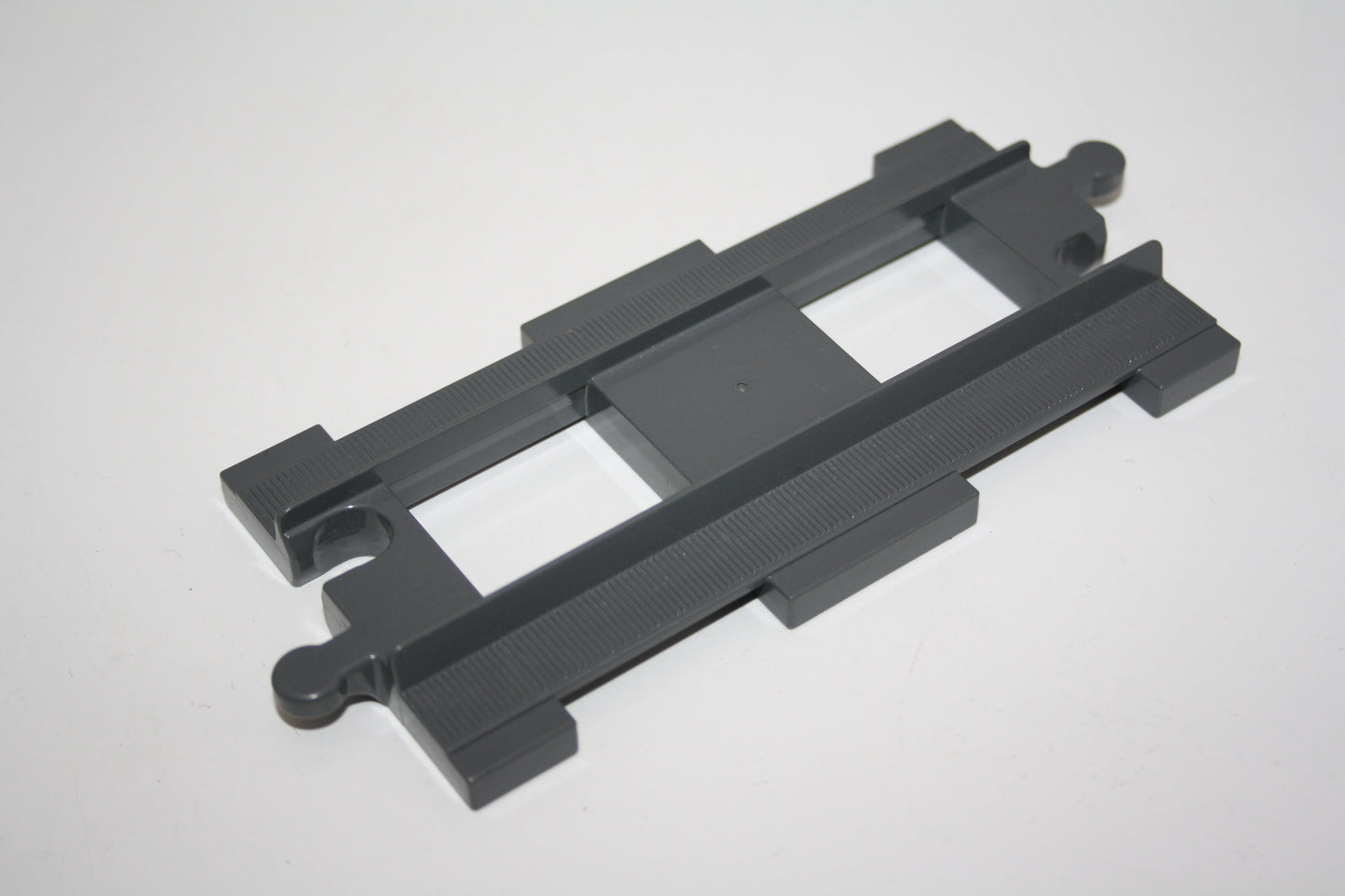 Duplo - Gerade Gleise  - neugrau/hellgrau - Schienen - Eisenbahn