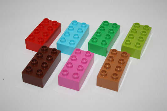 Duplo - 8er Steine (2x4 Noppen) - versch. Farben - Grundbausteine - einzelne Steine