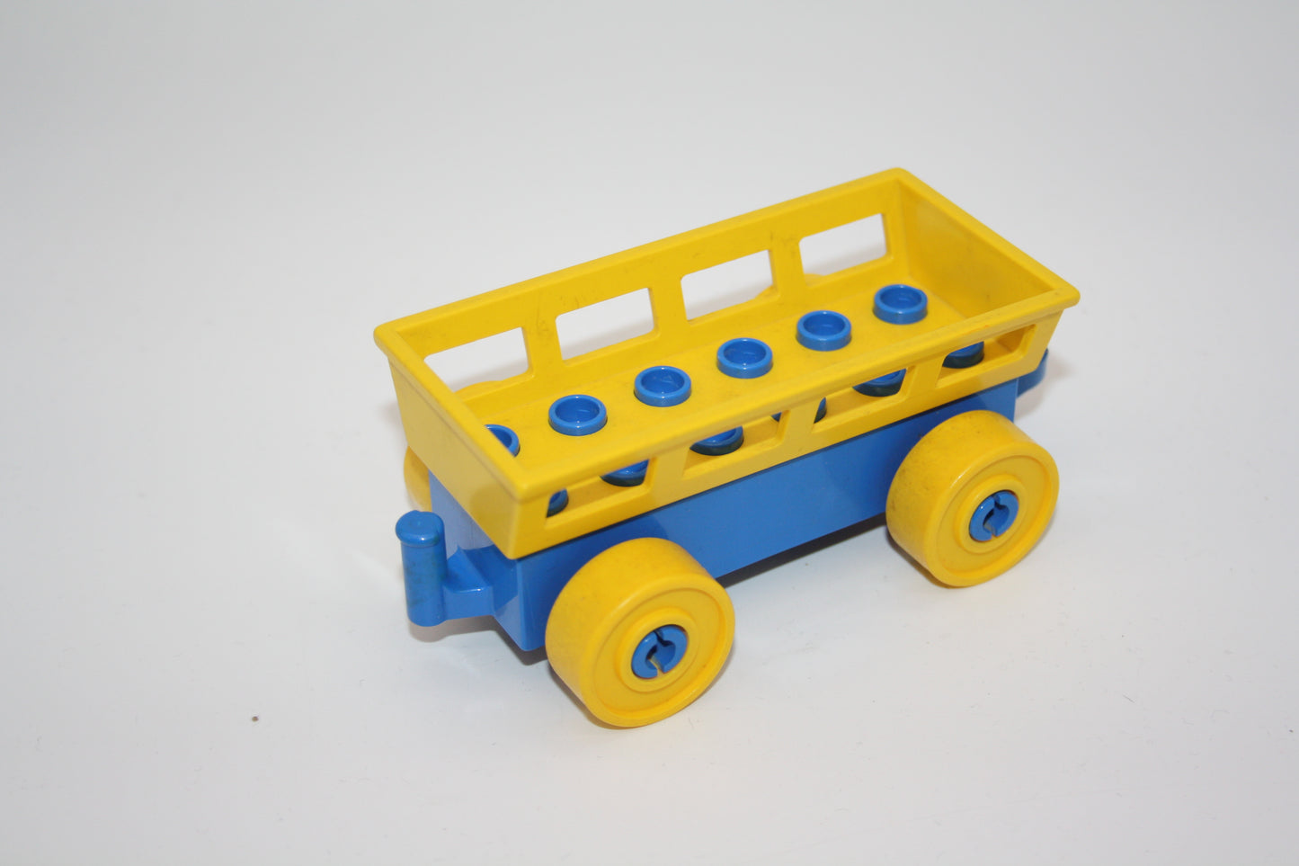 Duplo - alter Leiterwagen/Kistenwagen für Schiebelok - zuf. Farbe - Eisenbahn - Wagon/Waggon