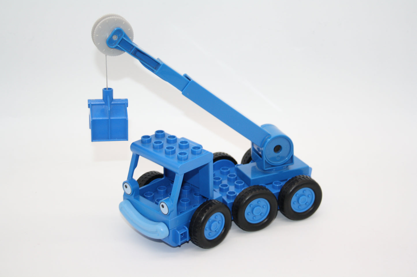 Duplo - Heppo aus Bob der Baumeister - blau - Kranwagen - LKW/Lastwagen - Fahrzeuge