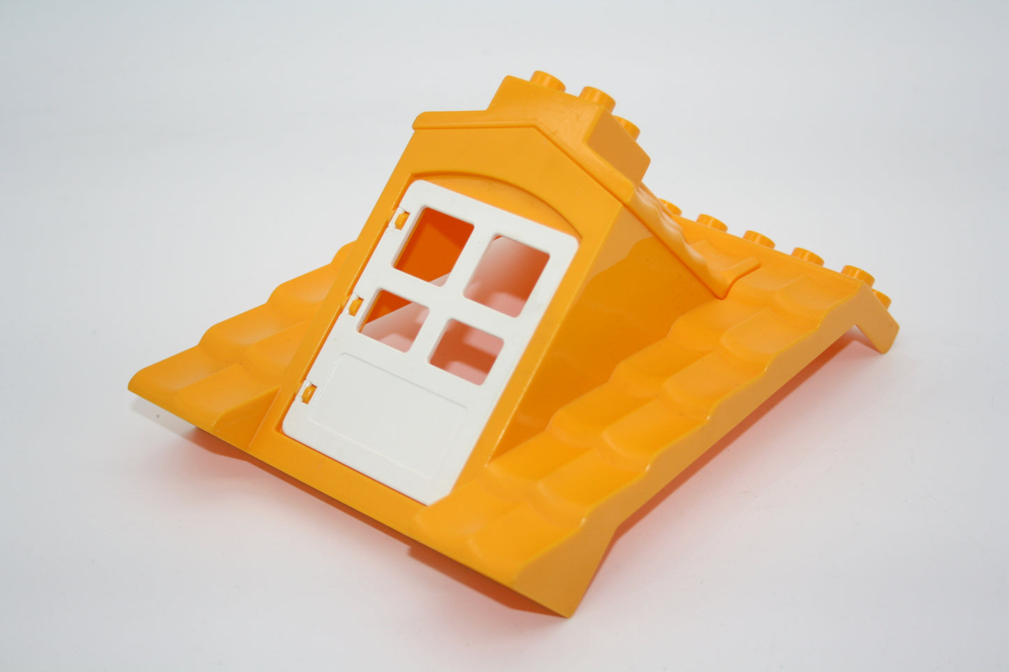 Duplo - großes Dach/Schrägdach - dunkelgelb - große Teile