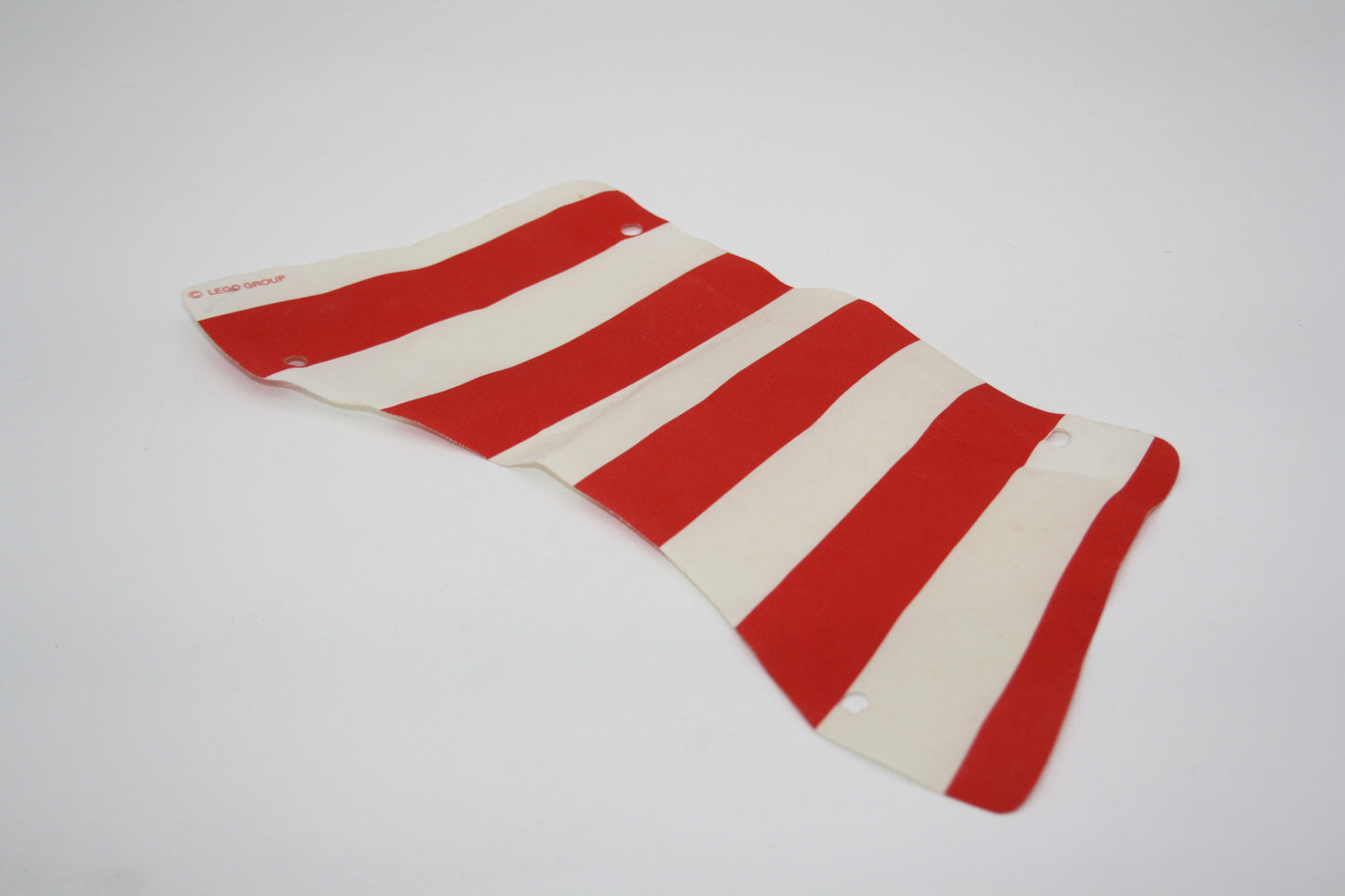 LEGO® - Stoffsegel 28 x 18 Top mit rotem Streifenmuster aus 7075 - sailbb43 - Einzelteil - Segel