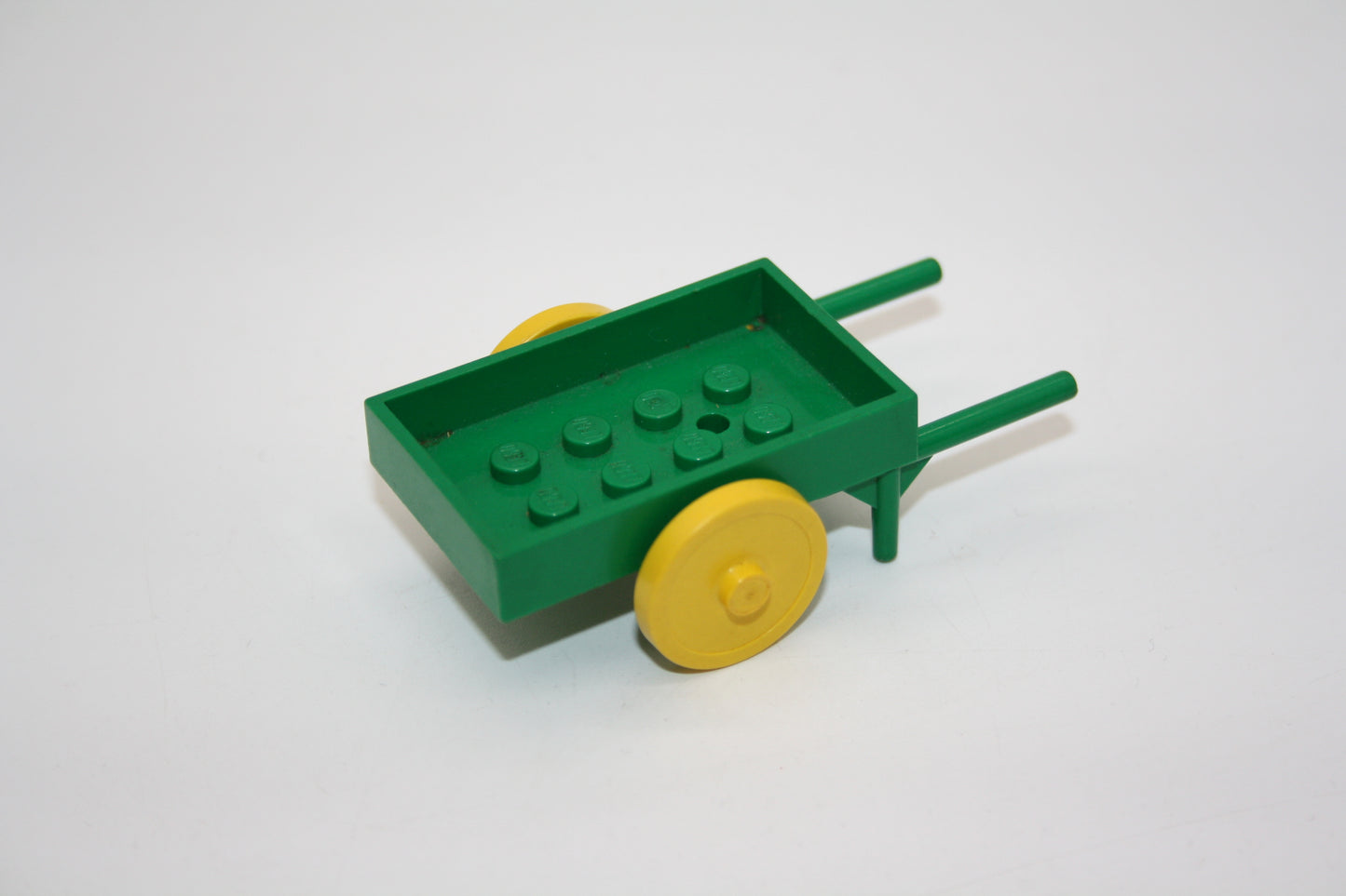 LEGO® Fabuland - Schubkarre (2 vorderräder) - fabad6+fabwheel2 - grün-gelb