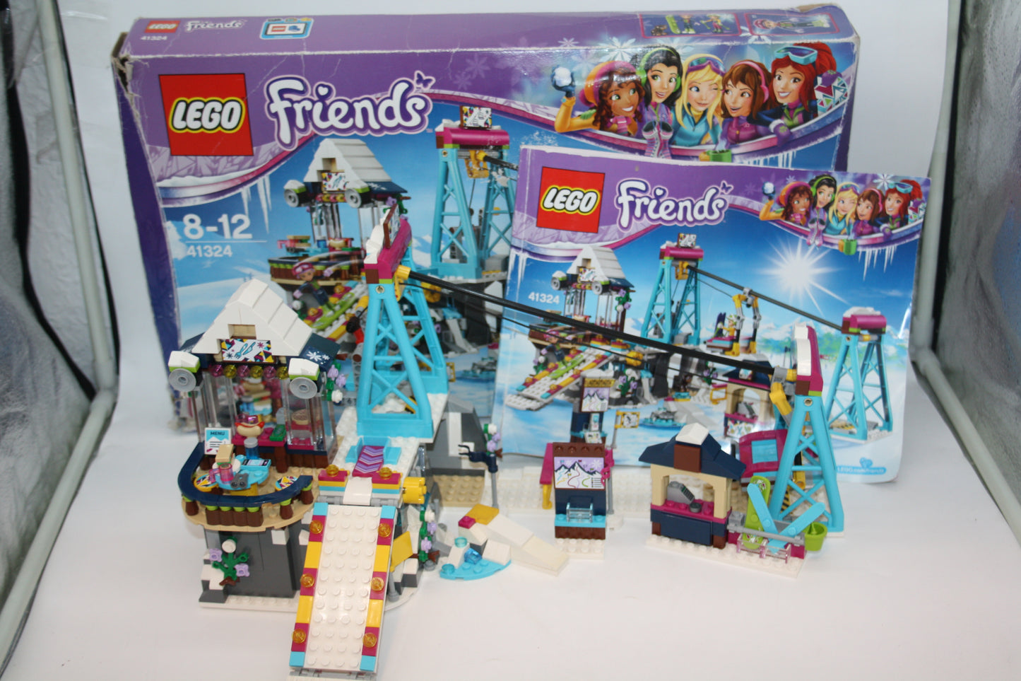 LEGO® Friends Set - 41324 Skilift im Wintersportort - inkl. BA & OVP - ohne Figuren