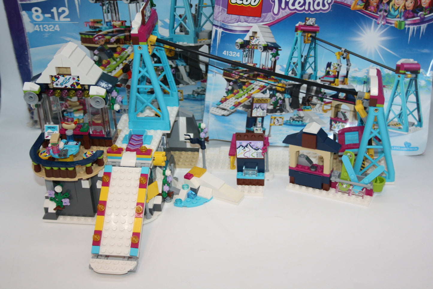 LEGO® Friends Set - 41324 Skilift im Wintersportort - inkl. BA & OVP - ohne Figuren