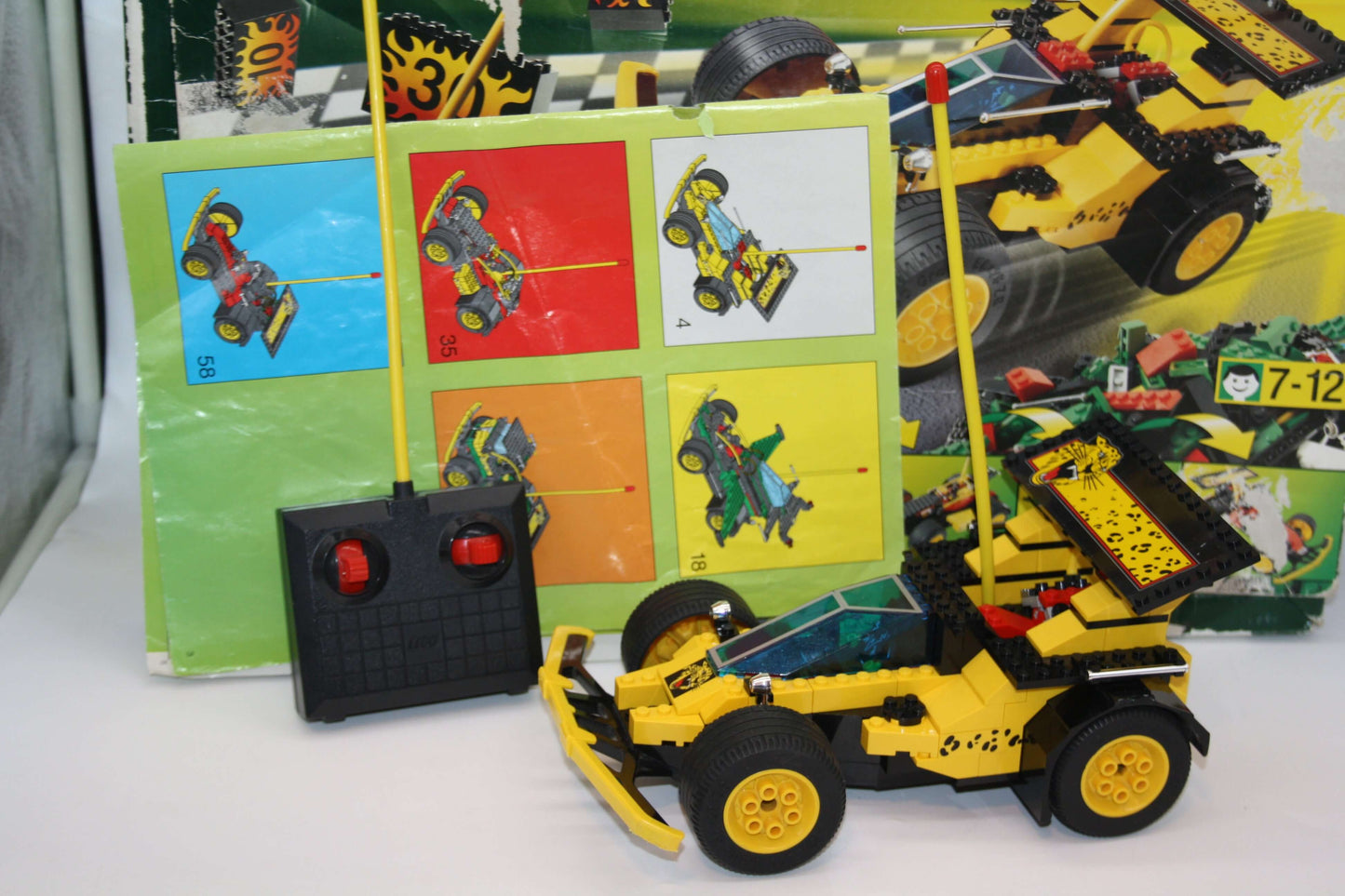 LEGO® Racers Set - 5600 Radio Control Crazy Car + BA (ohne Deckblatt) & OVP